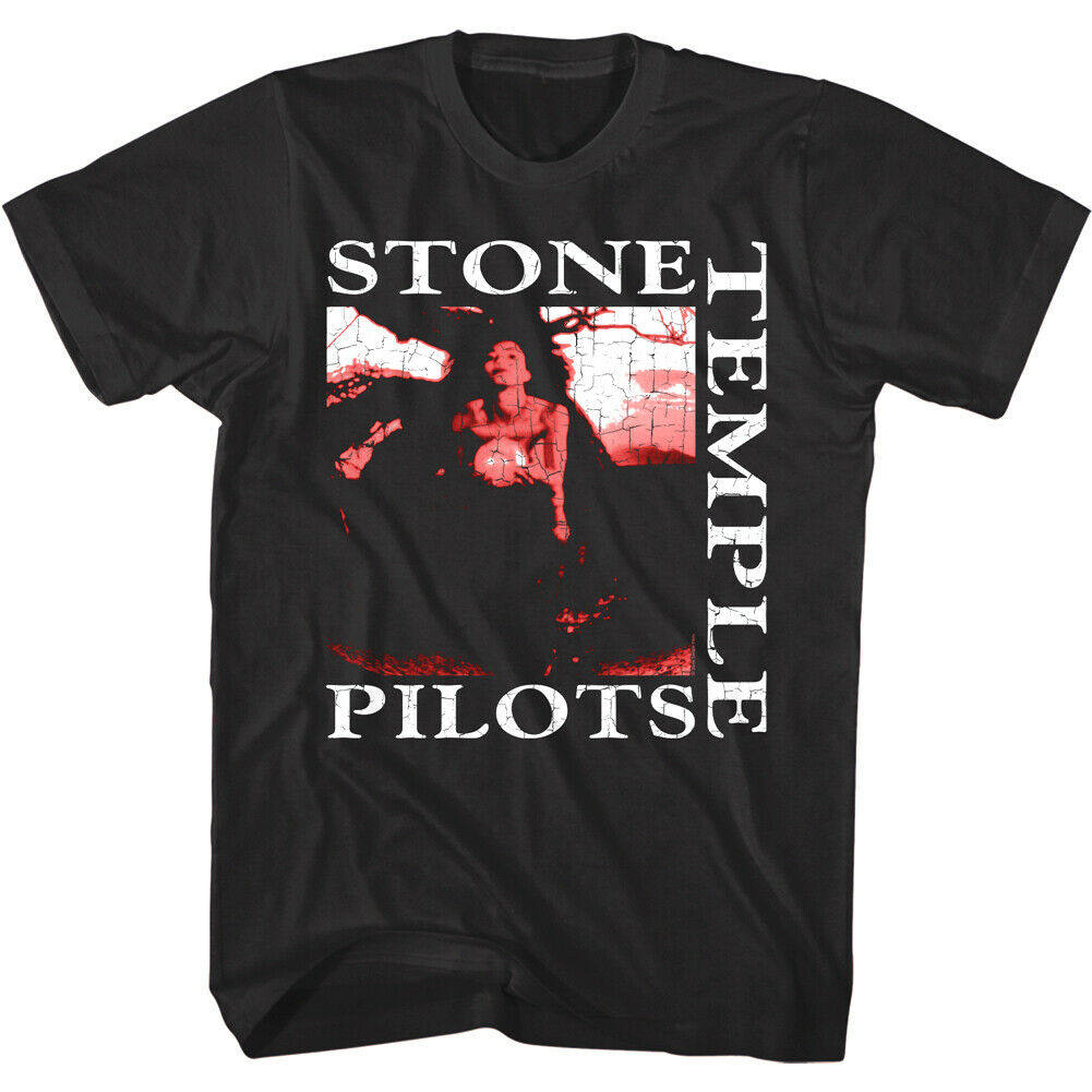 Stone Temple Pilots band Purple Qilin American Retro Rock T-shirt man thumbnail 5