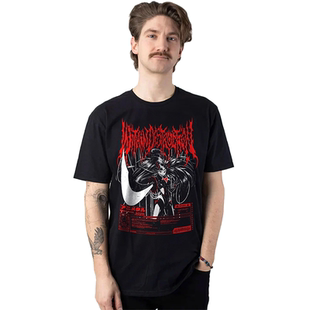 WITHIN DESTRUCTION摧毁中乐队暗黑死核金属摇滚美式宽松男女T恤