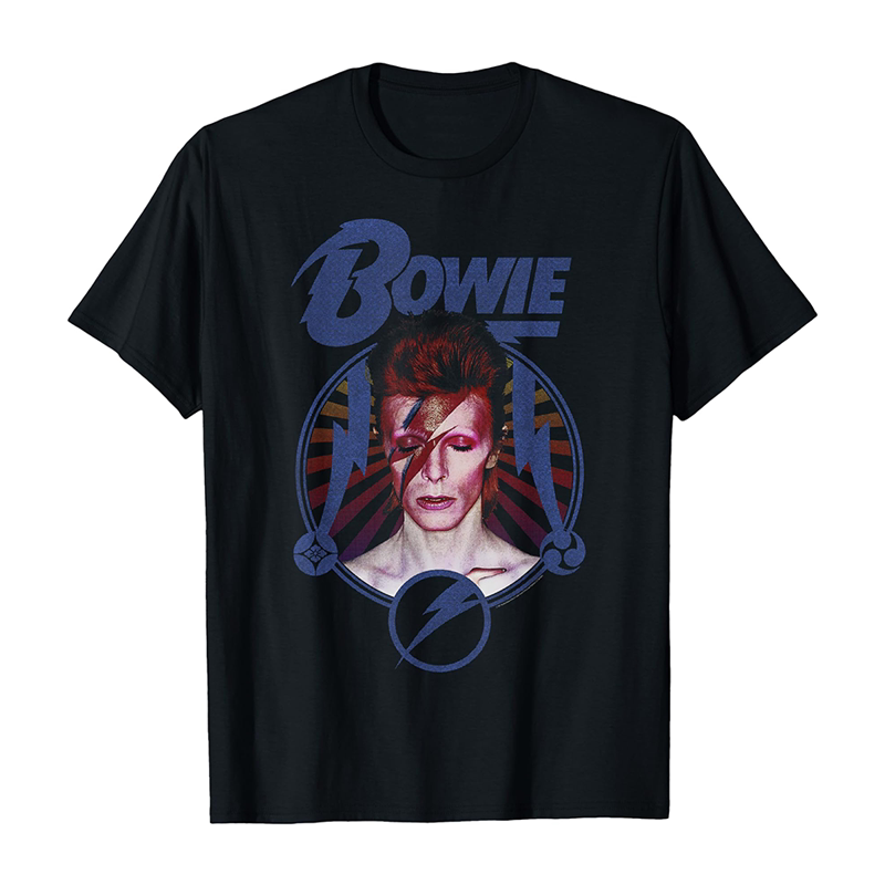 DavidBowie大卫·鲍伊摇滚T恤男图片