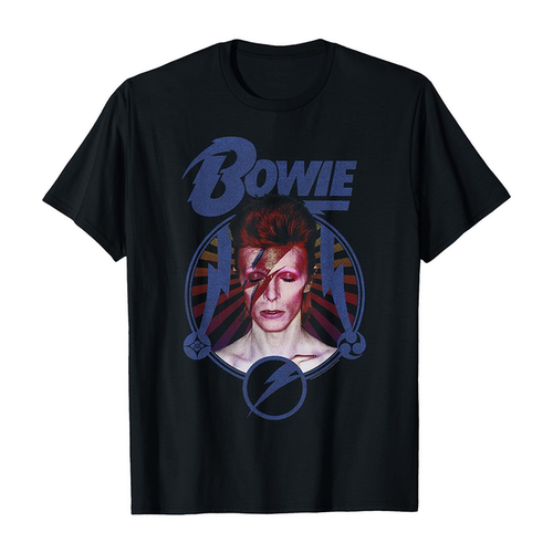 DavidBowie大卫·鲍伊摇滚T恤男