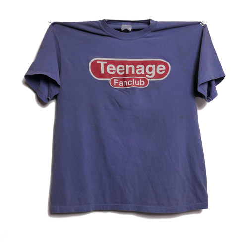 TeenageFanclub水洗做旧短袖T恤