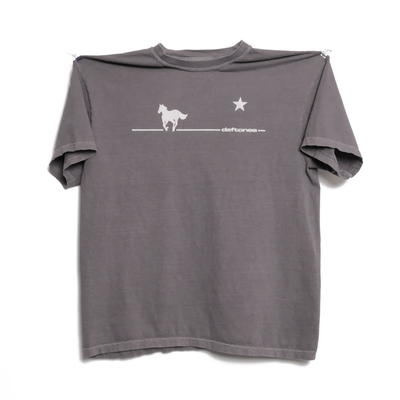 Deftones亚声调乐队磁带图T恤男