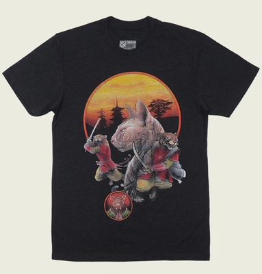 SAMURAICATS短袖男女款美式T恤