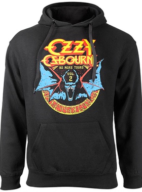 英国重金属摇滚乐队Ozzy Osbourne奥齐-奥斯本美式重磅连帽卫衣男