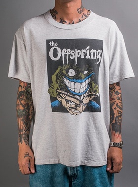 后裔乐队The Offspring流行朋克独立摇滚合唱乐团美式宽松男女T恤