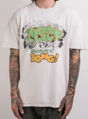 Murphy's Law墨菲法则乐队朋克摇滚美式潮流宽松直喷男女T恤短袖