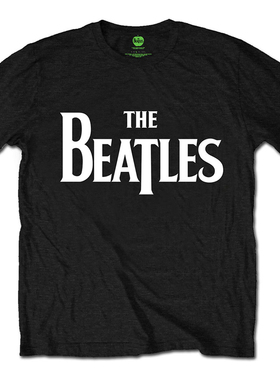 披头士The Beatles甲壳虫乐BEATLES Drop T Logo T-shirt短袖T恤