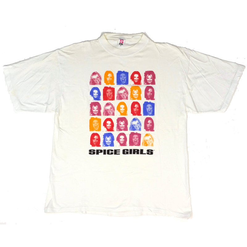 辣妹-大头照之旅美式复古短袖T恤