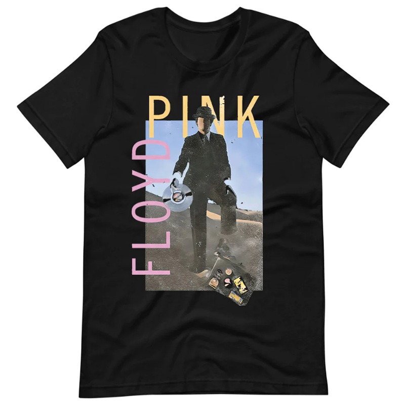 平克弗洛伊德美式复古短袖T恤男