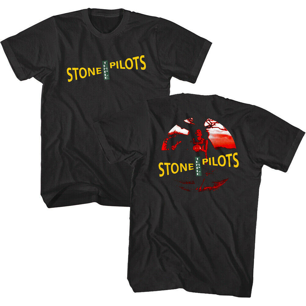 Stone Temple Pilots band Purple Qilin American Retro Rock T-shirt man thumbnail 7