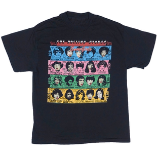 THE ROLLING STONES滚石乐队-一些女孩1989年巡演 美式短袖T恤