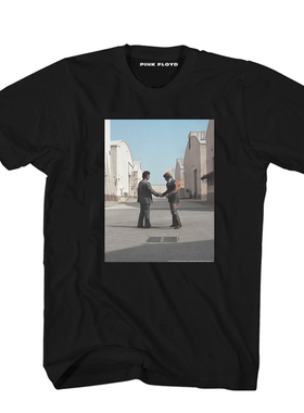 Wish You Were Here Cover T-Shirt平克弗洛伊德乐队摇滚短袖T恤