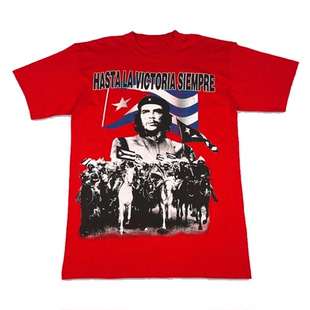 GUEVARA切·格瓦拉 街头纯棉短袖 直到最后 美式 T恤男 胜利 CHE
