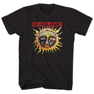 崇高乐队Sublime To Freedom Sun T  Shirt自由太阳摇滚短袖T恤