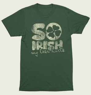 SO IRISH SAINT PATRICK'S爱尔兰圣帕特里克的 美式复古短袖T恤