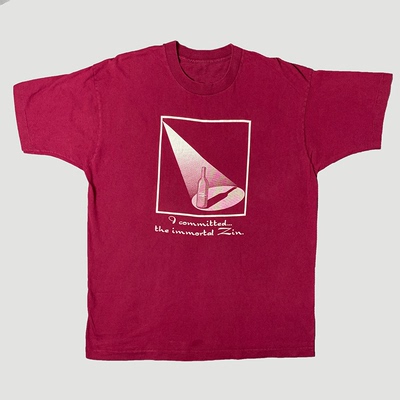 ImmortalZin不朽的津复古男T恤