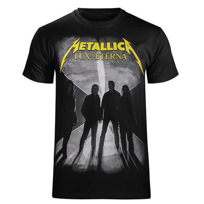 Metallica金属之王乐队暗黑T恤男