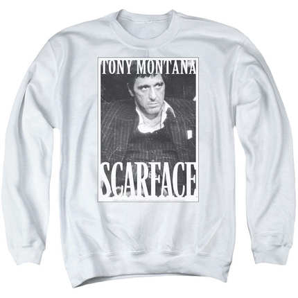 2023秋冬新款疤面煞星Scarface阿尔•帕西诺电影联名男士圆领卫衣