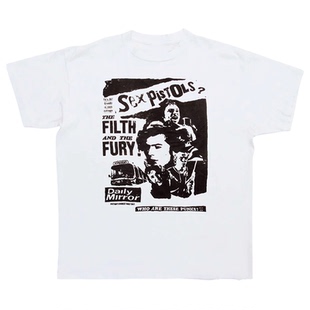 2026新款 Pistols性手枪乐队男士 Vintage80年代朋克风短袖 T恤 Sex