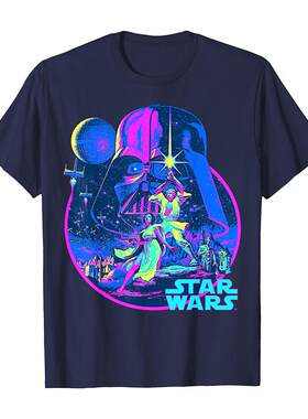 欧美潮牌星球大战美式短袖T恤