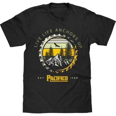 pacifico太平洋美式休闲短袖T恤