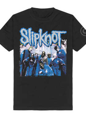 活结乐队Slipknot摇滚朋克 Tattered and Torn Tee 短袖男士T恤