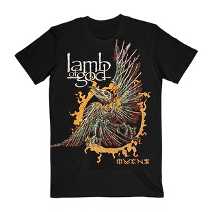 Lamb of God上帝羔羊乐队美国重金属新浪潮暗黑摇滚美式宽松男T恤