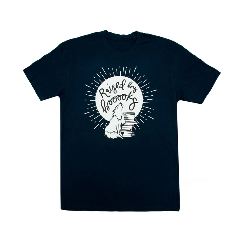 由书本养大文学系列书籍短袖T恤