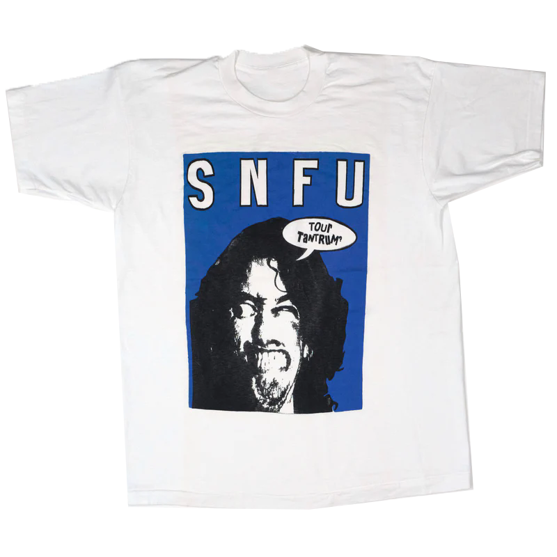 SNFU硬核摇滚乐队高街宽松T恤男