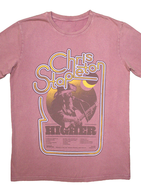 克里斯·斯台普顿Chris Stapleton美国乡村音乐歌手短袖高街男T恤