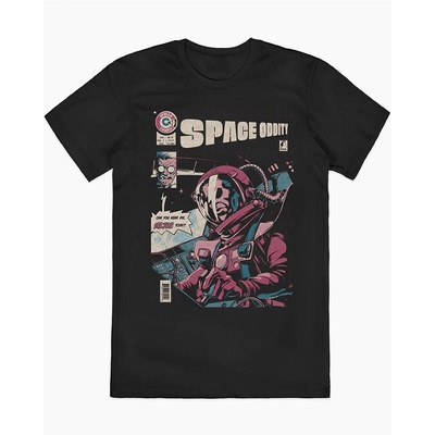 太空奇闻男士美式复古短袖T恤