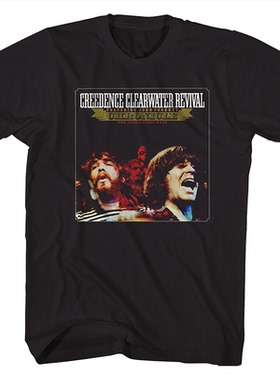 Creedence Clearwater Revival克里登斯清水复兴合唱团 美式T恤