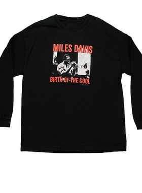 Miles Davis: Birth of the Cool生来就酷纪录片复古男女长袖T恤