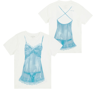 塞布丽娜·卡彭特Sabrina Carpenter匠妹女士猫咪可爱手绘蕾丝T恤