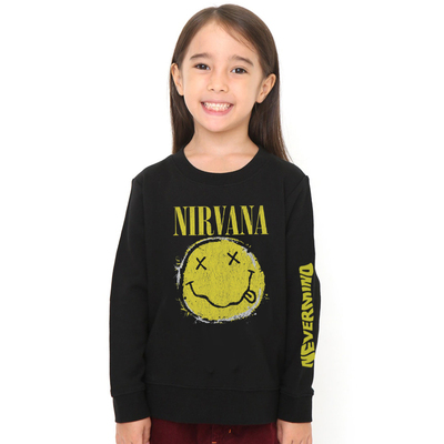 nirvana涅槃乐队摇滚小孩子卫衣