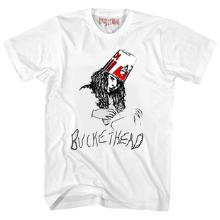 摇滚吉他手BUCKETHEAD 桶哥 夏季朋克美式街头男女款短袖T恤