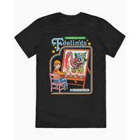Stay Positive Boy's Classic Vintage Short Sleeve T-Shirt thumbnail 3