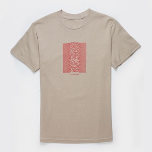 2024新款Joy Division 快乐分裂摇滚直喷印花美式复古纯棉短袖T恤