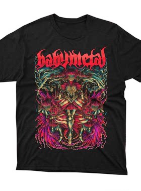 BABYMETAL宝宝金属暗黑摇滚T恤