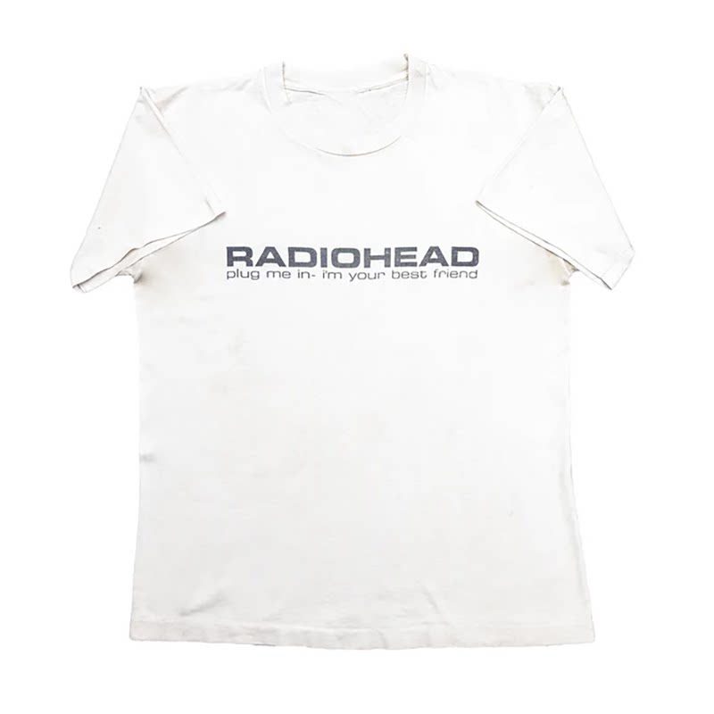RADIOHEAD电台司令乐队简约T恤男图片