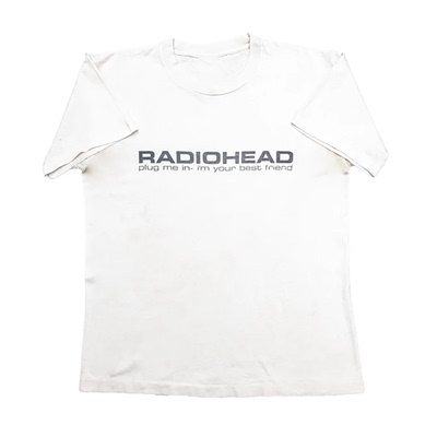 RADIOHEAD电台司令乐队简约T恤男