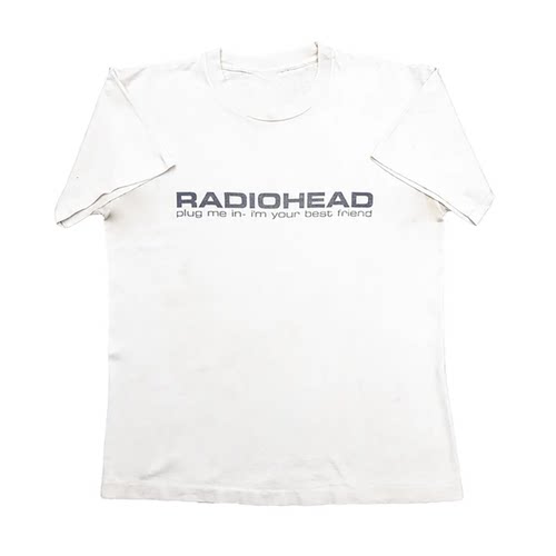 RADIOHEAD电台司令乐队简约T恤男