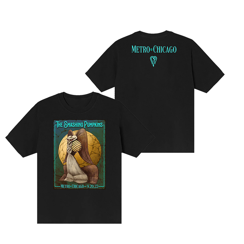 碎南瓜乐队摇滚朋克直喷短袖t恤