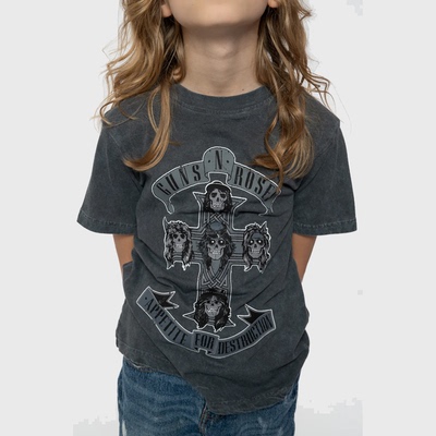 GunsN'Roses枪花乐队童装T恤男