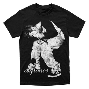 另类金属/实验摇滚乐队亚声调DEFTONES美式复古休闲款短袖纯棉T恤