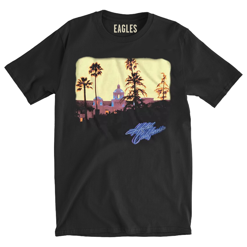 老鹰乐队摇滚朋克男士短袖t恤