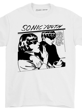 SONIC YOUTH 音速青年乐队 摇滚朋克oversize风格宽松美式街头T恤