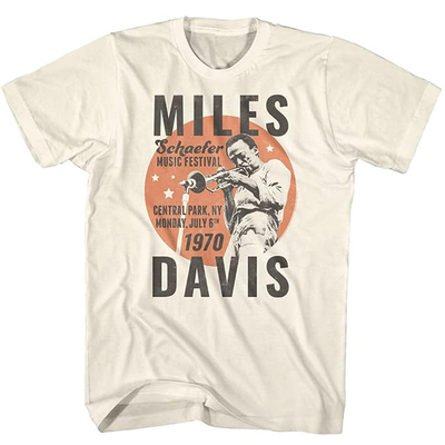 MilesDavis短袖摇滚青年T恤