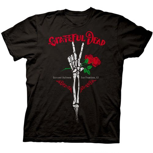 GratefulDead感恩而死乐队T恤男