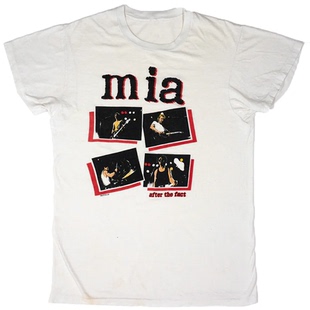 T恤 Fact事后音乐歌曲专辑人物图案短袖 M.I.A.说唱歌手After The